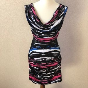 Colorful  Bright Bebe Dress